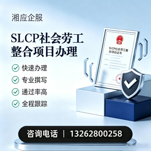 襄阳SLCP社会劳工整合项目申报服务