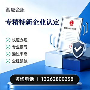 襄阳专精特新企业申报服务