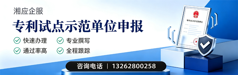 襄阳专利试点示范单位申报服务
